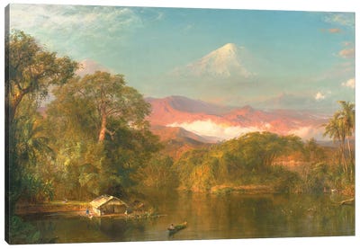 Chimborazo, 1864  Canvas Art Print