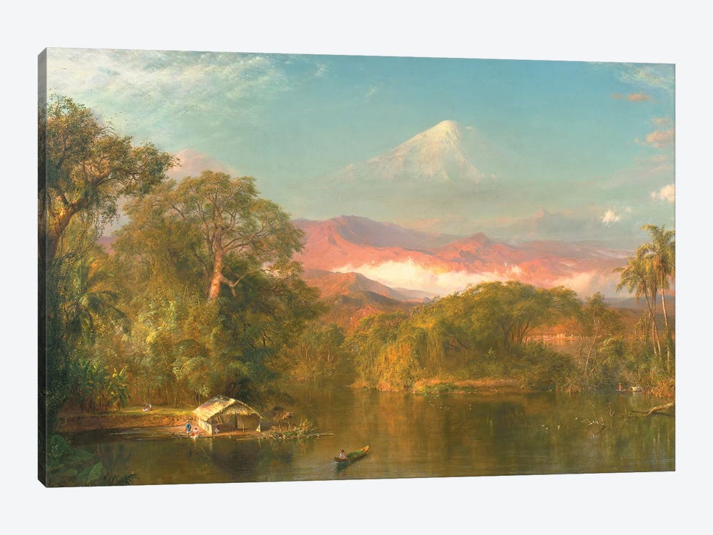 Chimborazo, 1864  by Frederic Edwin Church 1-piece Canvas Print