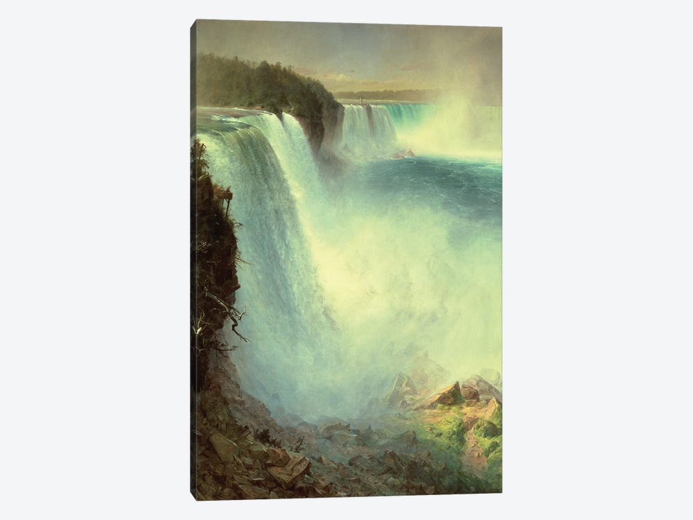 Niagara Falls, from the American Side, 1867  1-piece Canvas Print