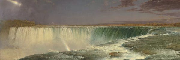 Ontario: Niagara, 1857  by Frederic Edwin Church
