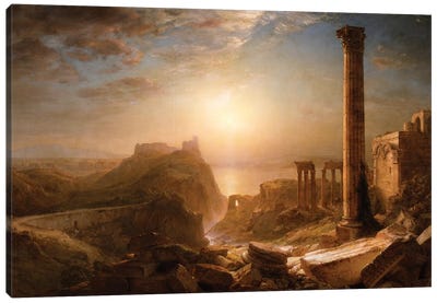 Syria by the Sea, 1873  Canvas Art Print