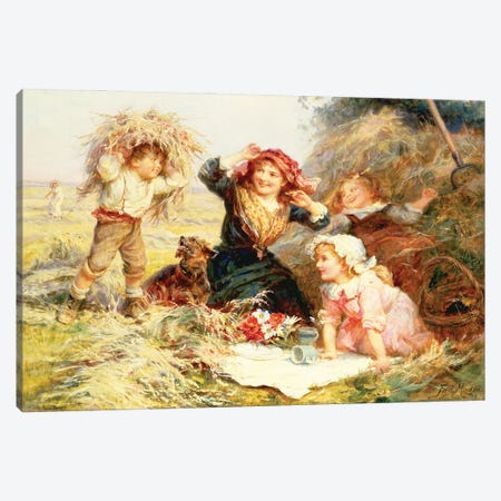 The Haymakers Canvas Print #BMN10309} by Frederick Morgan Canvas Art