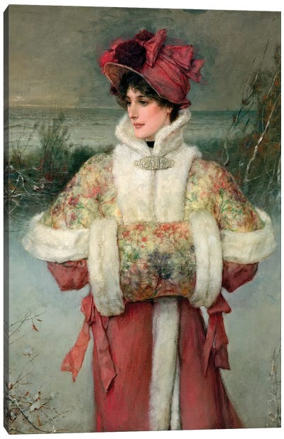 The Lady of the Snows, c.1896  Canvas Art Print