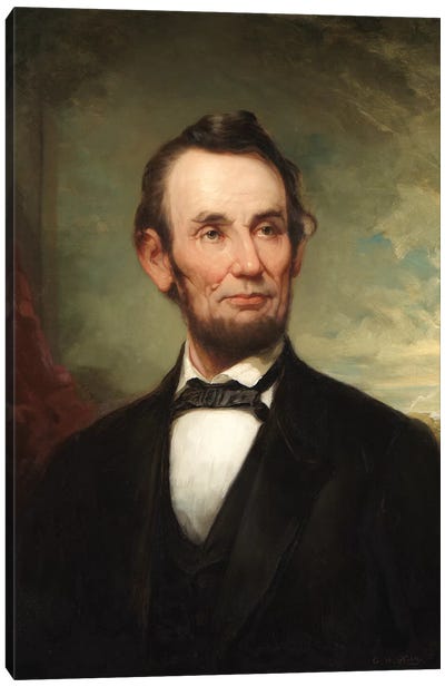 Abraham Lincoln  Canvas Art Print