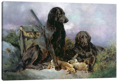 After the Shoot, 1895 Canvas Art Print