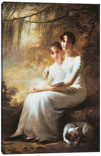Reay Sisters, by George Watson  Canvas Art Print