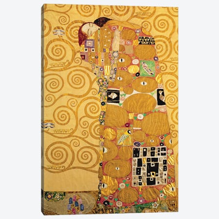 Fulfilment  Canvas Print #BMN1039} by Gustav Klimt Canvas Print