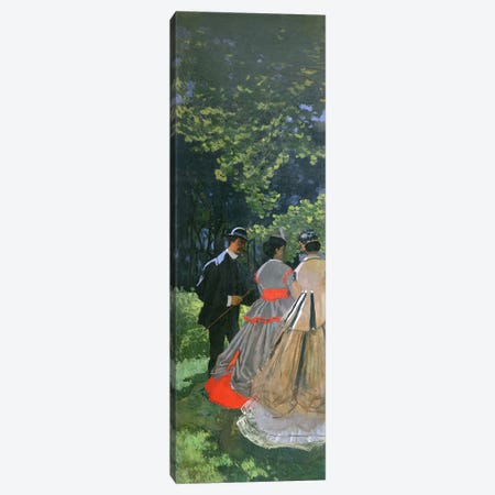 Dejeuner sur L'Herbe, Chailly, 1865  Canvas Print #BMN1041} by Claude Monet Canvas Wall Art