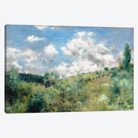 The Gust of Wind, c.1872  Canvas Print #BMN1042} by Pierre Auguste Renoir Canvas Wall Art