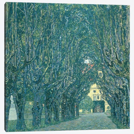 Avenue in the Park of Schloss Kammer, 1912   Canvas Print #BMN10446} by Gustav Klimt Canvas Art