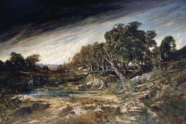 The Gust of Wind, c.1855 
