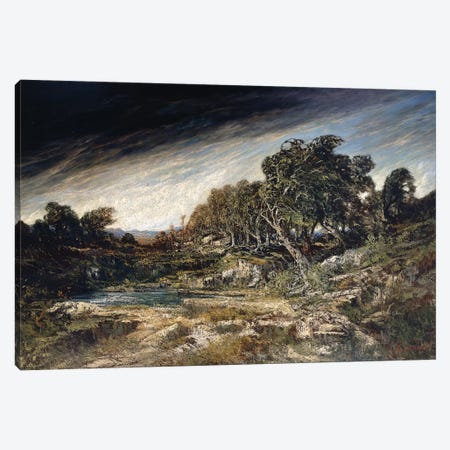 The Gust of Wind, c.1855  Canvas Print #BMN10467} by Gustave Courbet Canvas Artwork