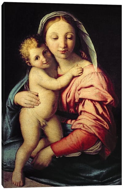Madonna and Child  Canvas Art Print