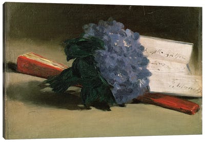 Bouquet of Violets, 1872  Canvas Art Print - Edouard Manet