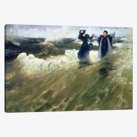 "What Freedom!" 1903  Canvas Print #BMN10511} by Ilya Efimovich Repin Canvas Art Print