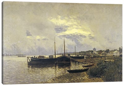 After Rain in Ples, 1889 Canvas Art Print