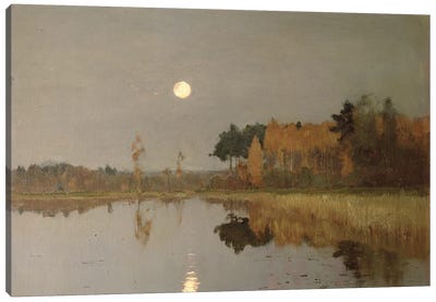 The Twilight Moon, 1899  Canvas Art Print