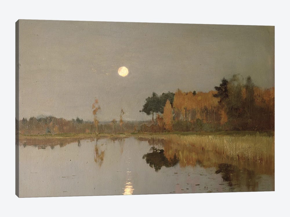 The Twilight Moon, 1899  by Isaak Ilyich Levitan 1-piece Canvas Art