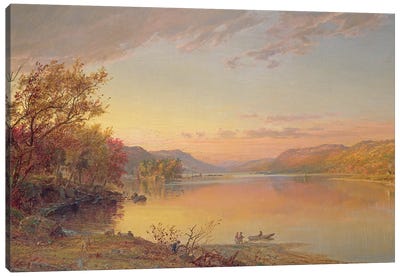 Lake George, NY, 1871  Canvas Art Print