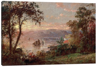 Sailing  1883  Canvas Art Print