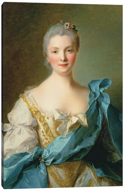 Madame de la Porte Canvas Art Print