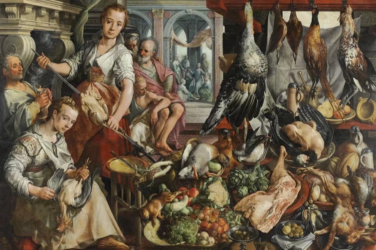 The Well-stocked Kitchen, 1566 