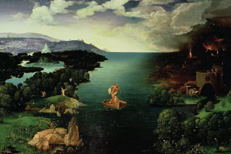 Charon Crossing the River Styx, 1515-24 