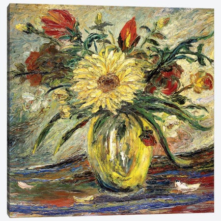Tribute to Vincent Van Gogh; Homenaje a Vincent Van Gogh,  Canvas Print #BMN10586} by Joaquin Clausell Canvas Art Print