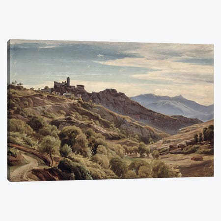 View of Olevano  Canvas Print #BMN1058} by Franz Theobald Horny Canvas Print