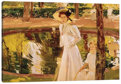 The Garden, 1913  Canvas Art Print