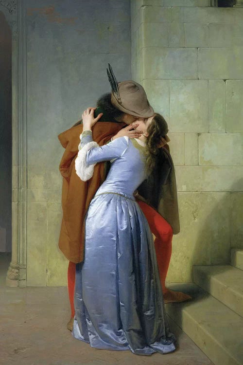 The Kiss, 1859 