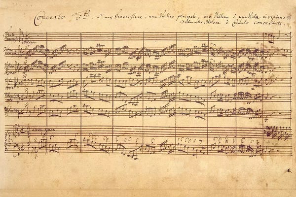 Classical: The Brandenburg Concertos, No.5 D-Dur, 1721   by Johan Sebastian Bach