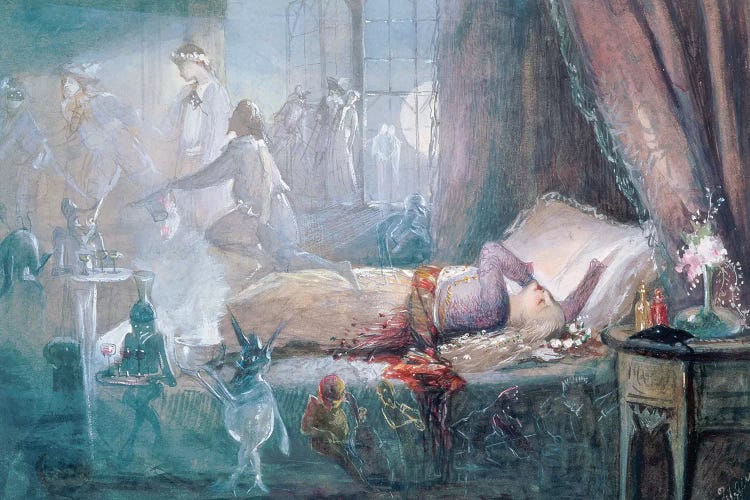 The Stuff that Dreams are Made of by John Anster Fitzgerald wall art