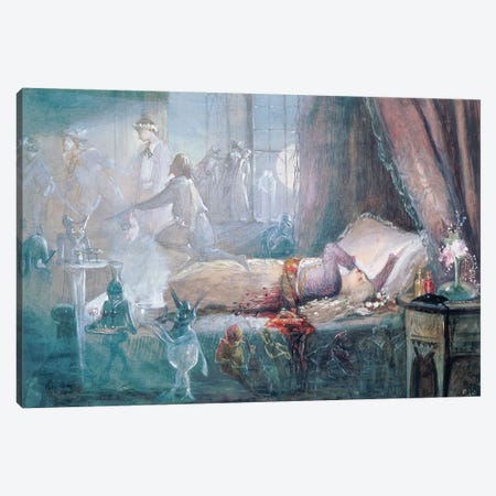 "The Stuff that Dreams are Made of"   Canvas Print #BMN10611} by John Anster Fitzgerald Canvas Art