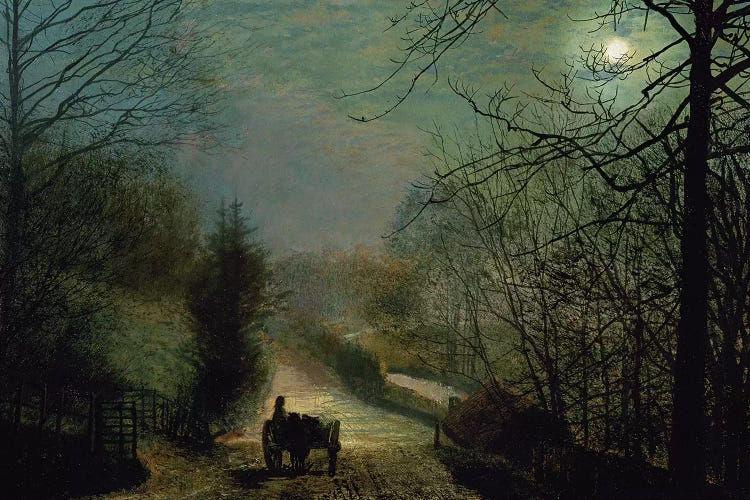 Forge Valley by John Atkinson Grimshaw wall art