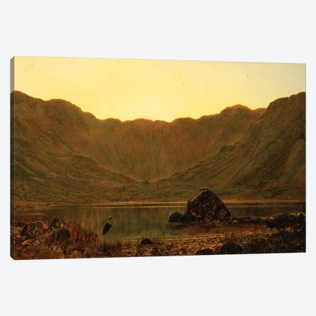 Mountain Solitude, 1885  Canvas Print #BMN10658} by John Atkinson Grimshaw Canvas Wall Art
