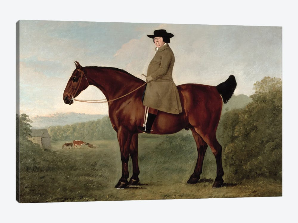 Robert Bakewell  on Horseback  1-piece Art Print
