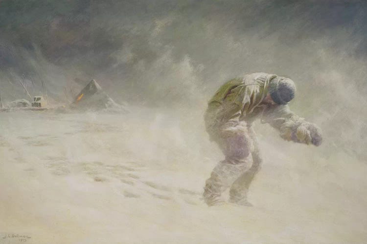 A very gallant gentleman, 1913  by John Charles Dollman wall art