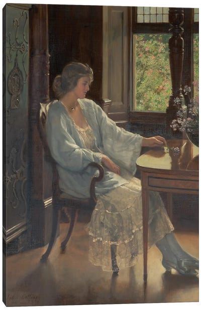Meditation, 1921  Canvas Art Print