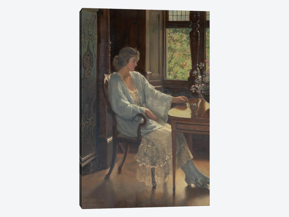 Meditation, 1921  by John Collier 1-piece Canvas Art Print