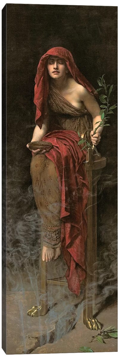 Priestess of Delphi, 1891  Canvas Art Print - Classic Fine Art