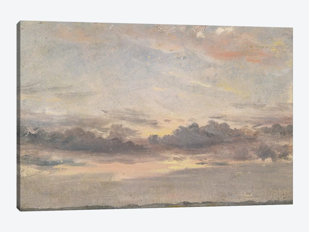 A Cloud Study, Sunset, c.1821  by John Constable 1-piece Canvas Art Print