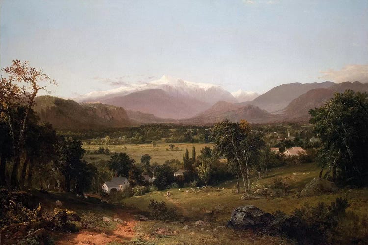 Mount Washington from the Valley of Conway, 1851  by John Frederick Kensett wall art