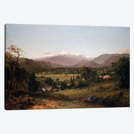 Mount Washington from the Valley of Conway, 1851  Canvas Print #BMN10699} by John Frederick Kensett Canvas Art