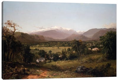 Mount Washington from the Valley of Conway, 1851  Canvas Art Print