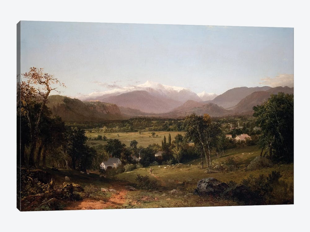 Mount Washington from the Valley of Conway, 1851  by John Frederick Kensett 1-piece Canvas Art