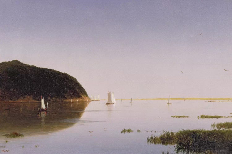 Shrewsbury River, New Jersey, 1859  by John Frederick Kensett wall art