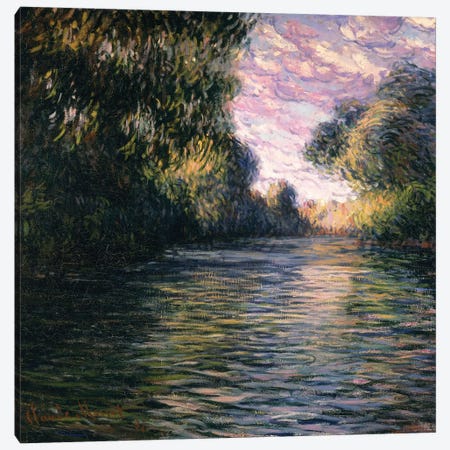 Morning on the Seine, 1897 Canvas Print #BMN1072} by Claude Monet Canvas Print