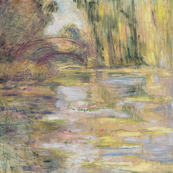 Ponds: Waterlily Pond: The Bridge by Claude Monet