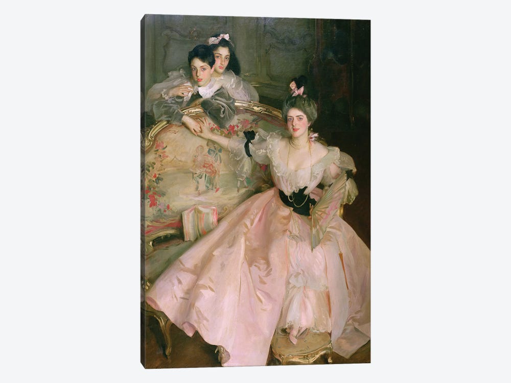 Mrs. Carl Meyer, later Lady Meyer, and her two Children, 1896 by John Singer Sargent 1-piece Art Print